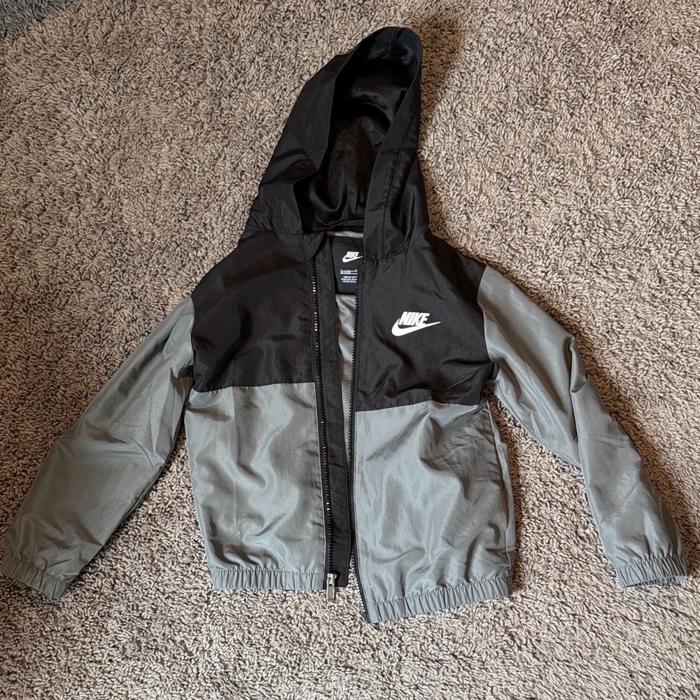 Nike Kids Two-Tone Hooded Jacket